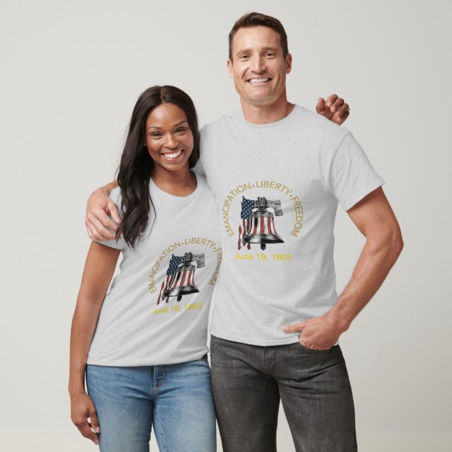 JUNETEENTH LIBERTY BELL T-Shirt (Unisex)