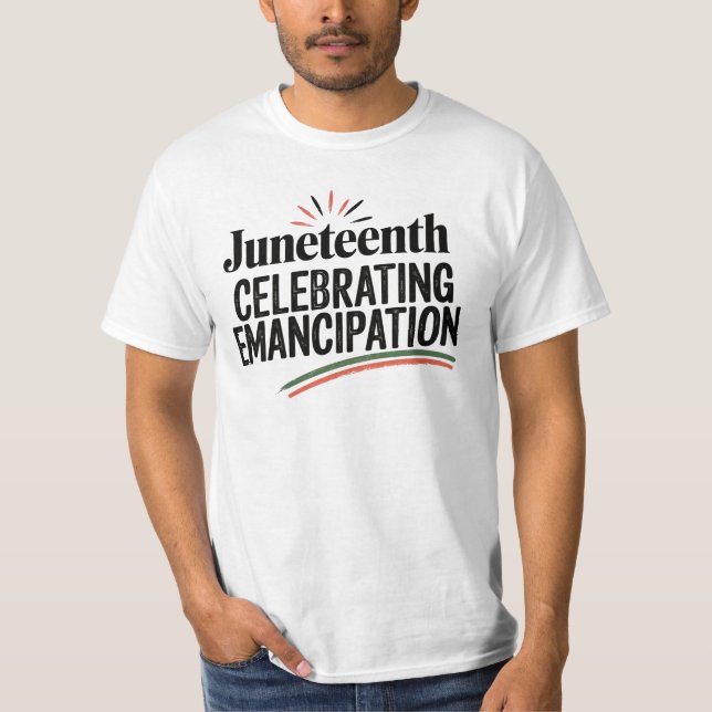 juneteenth mens T-Shirt (Front)