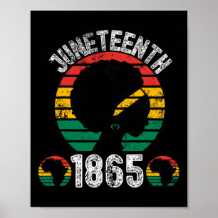 Juneteenth My Independence Day Black Women Black P Poster