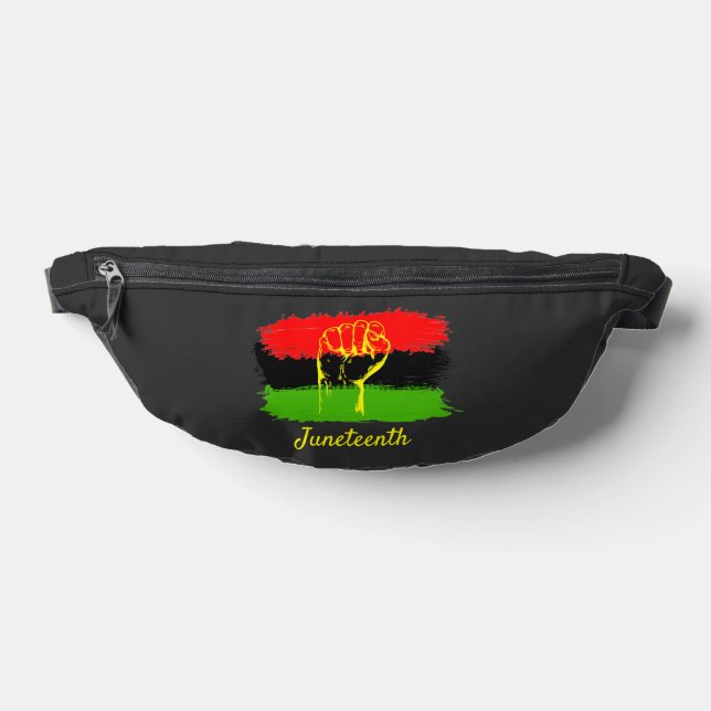 Juneteenth National Independence Day Fanny Pack (Lay Down)
