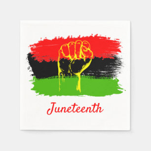 Juneteenth National Independence Day Napkin