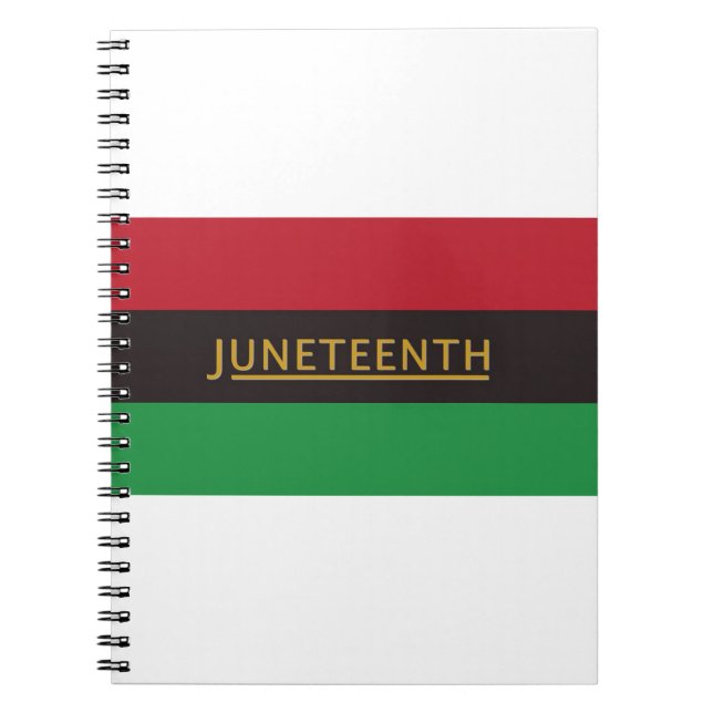 juneteenth notebook (Front)