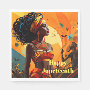 Juneteenth Paper Napkin