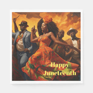 Juneteenth Paper Napkin