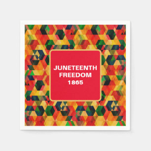 Juneteenth Paper Napkins
