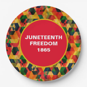 Juneteenth Paper Plates