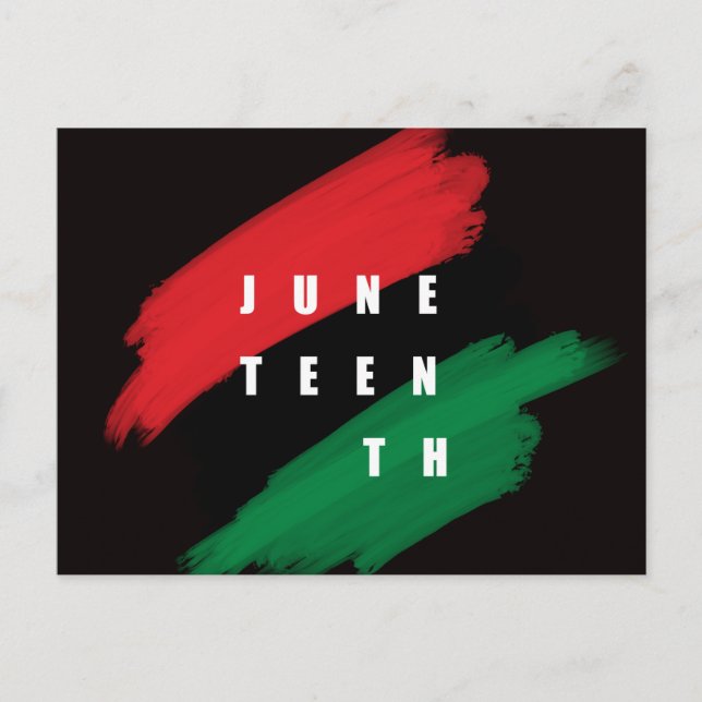 Juneteenth Postcard (Front)