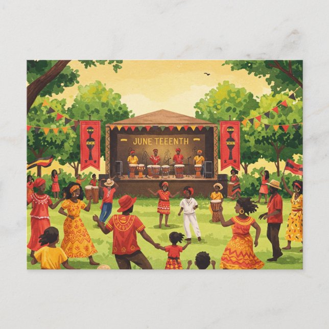 Juneteenth Postcard (Front)