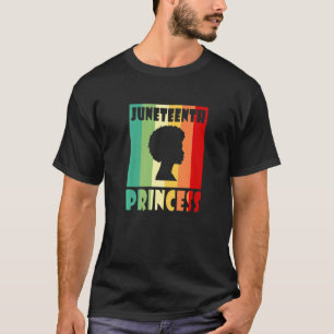 Juneteenth Princess Celebrate Black Freedom Africa T-Shirt