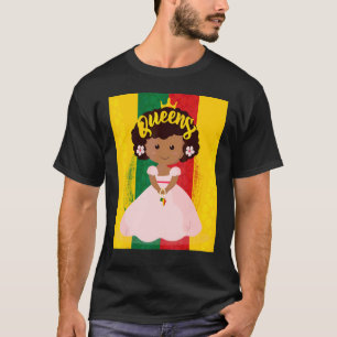 Juneteenth Queen Black Girl Magic Melanin Man Wome T-Shirt