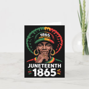 Juneteenth shirts black pride afro men women kids card
