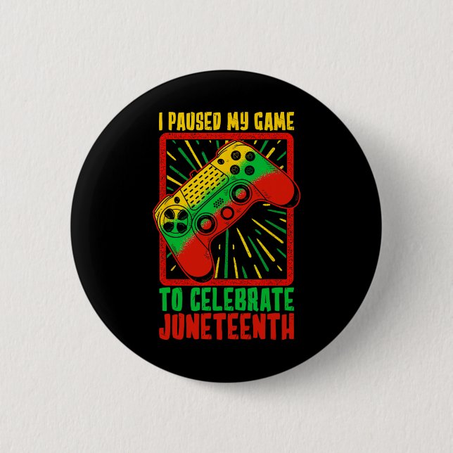 Juneteenth Shirts For Men Juneteenth S Kids Boy Ga 2 Inch Round Button (Front)