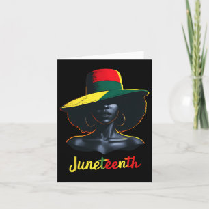 Juneteenth Shirts Women Card