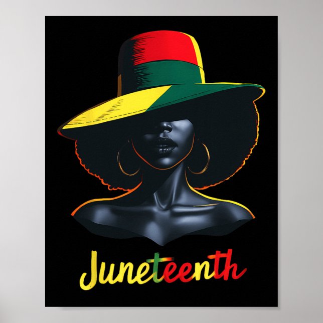 Juneteenth Shirts Women  Poster (Front)