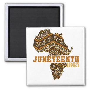 Juneteenth Since 1865 ANNIVERSARY Freedom Day Magnet