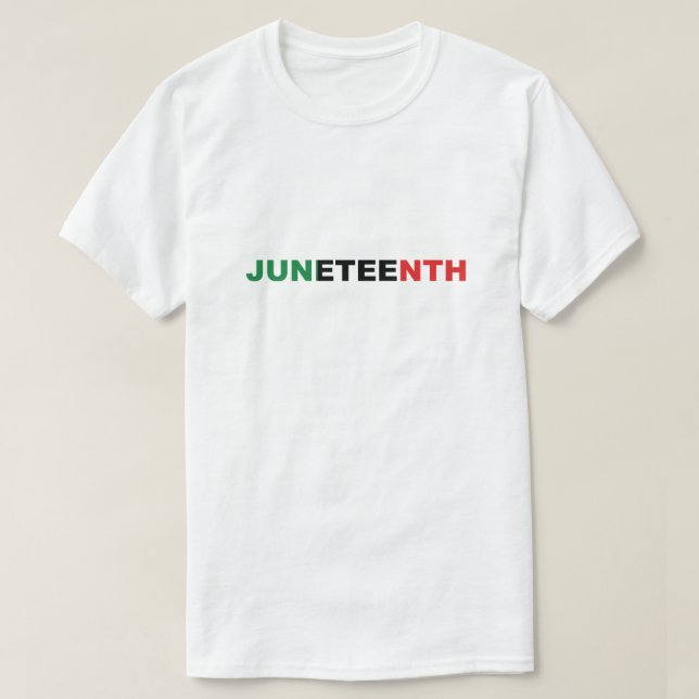 Juneteenth T-Shirt (Design Front)
