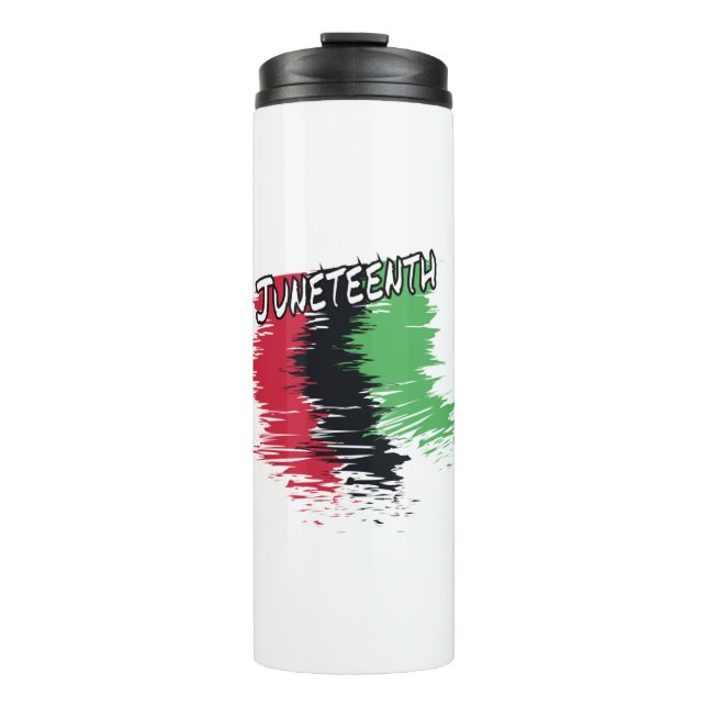 Juneteenth Thermal Tumbler (Front)