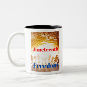 Juneteenth Two-Tone Coffee Mug