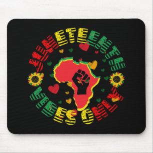 Juneteenth Vibes Only Celebrate Freedom! Mouse Pad