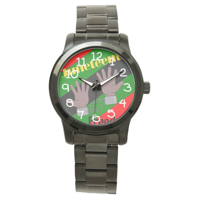Juneteenth  watch (Front)