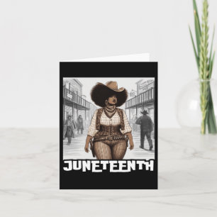 Juneteenth Wild West  Card