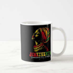 Juneteenth Women Celebrate Black Freedom History M Coffee Mug