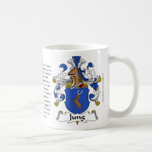 Jung Family Coat of Arms Mug