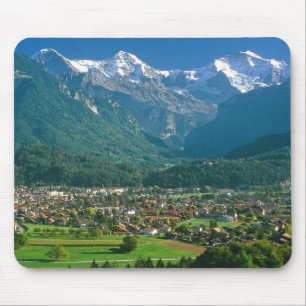 Jungfrau range mouse pad