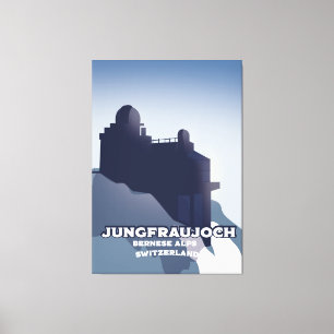 Jungfraujoch, Jungfraujoch Bernese Alps Canvas Print