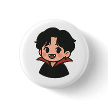 Jungkook-Inspired Vampire Pin – K-Pop Collection
