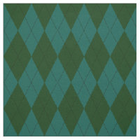 Jungle and Jade Green Argyle Pattern