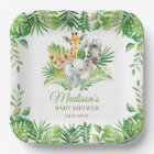 Jungle Animal Safari Greenery Baby Shower 