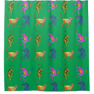 Jungle Animal Shower Curtain