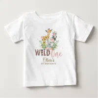 Wild one store shirt baby girl