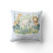 Jungle Animals  Boys Baby Birth Stats Pillow