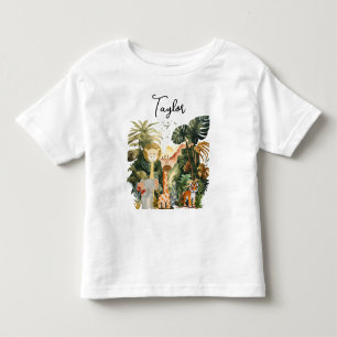 Jungle Animals Exotic Safari Dream Toddler T-shirt