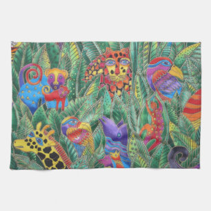 JUNGLE ANIMALS KITCHEN TOWEL