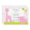 Jungle Animals Safari Baby Shower Invitation