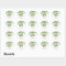 Jungle Animals Safari Greenery Thank You Favour 