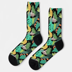 Jungle animals socks