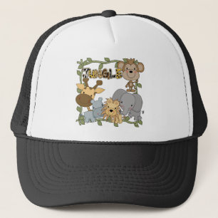 Jungle Animals Tshirts and Gifts Trucker Hat