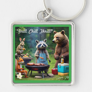 "Jungle BBQ Jam" Keychain