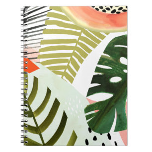 Jungle Beat Tropical Greenery Notebook