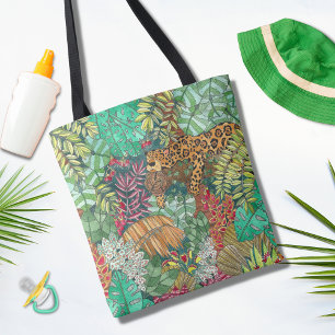 Jungle Big Cat Diaper Baby Tote Bag