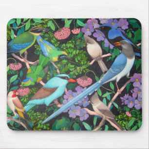Jungle Birds of Asia Mouse Pad