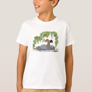 Jungle Book Baloo holding up Mowgli Disney T-Shirt