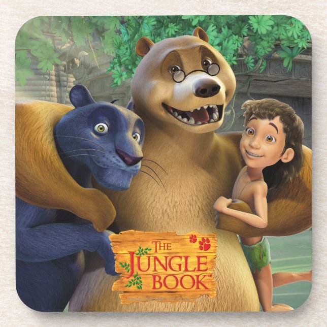 Jungle Book Group Shot 1 Coaster (Front)
