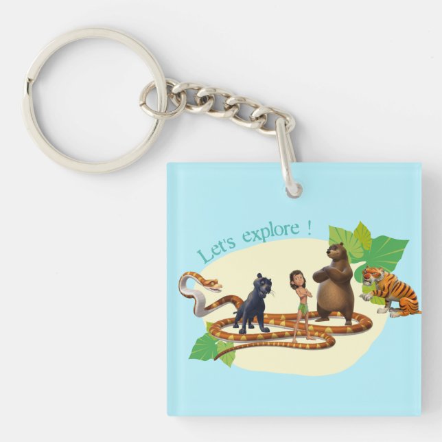Jungle Book Group Shot 4 Keychain (Front)