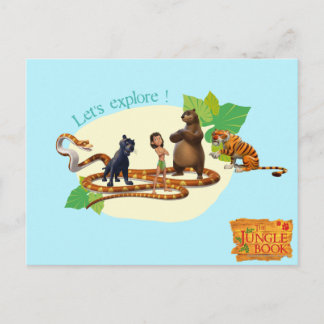 Jungle Book Group Shot 4 Postcard
