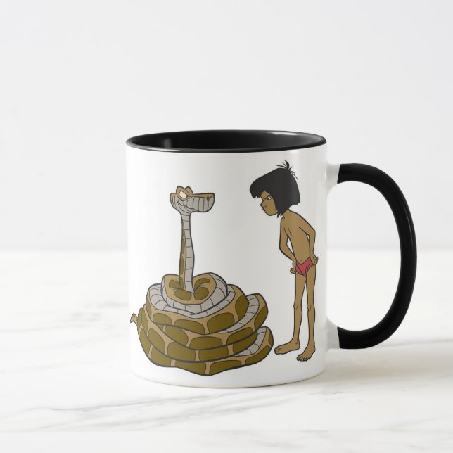 Jungle Book Kaa and Mowgli Disney Mug (Right)